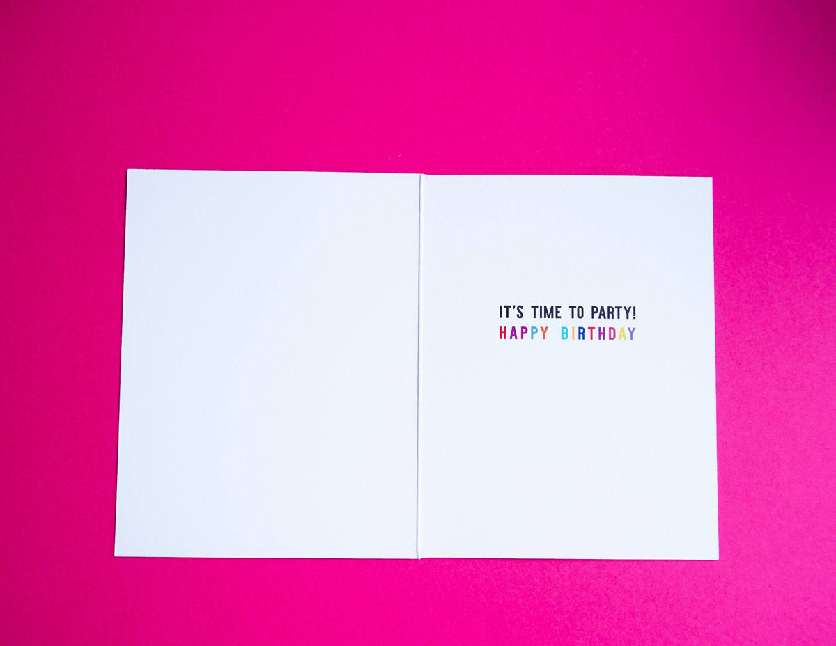 From Me To You Round Up The Squad birthday card by Pictura featuring colorful birthday message and festive design.
