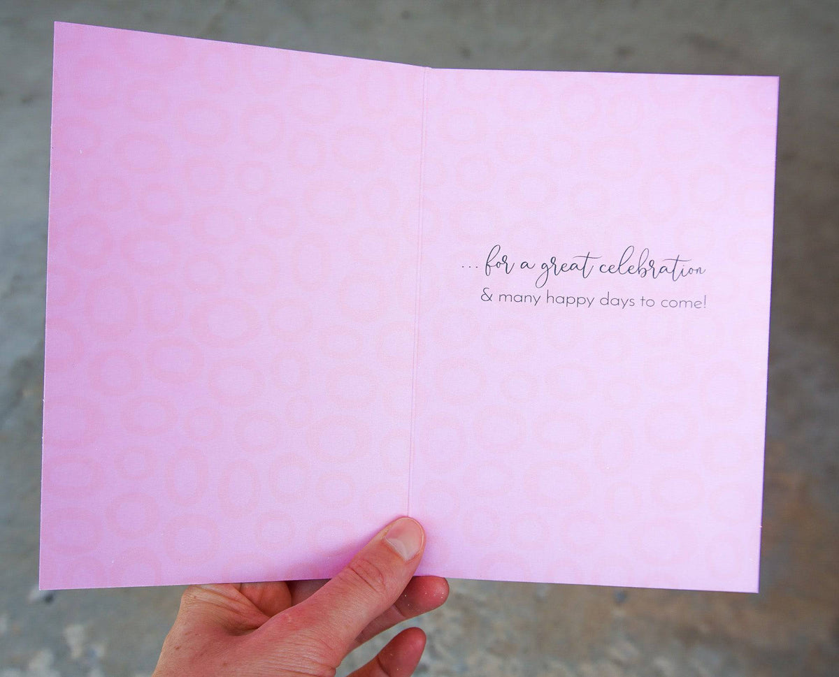 Pink Toucan birthday card from Pictura's everyday card collection, featuring a colorful toucan illustration on a cheerful pink background.