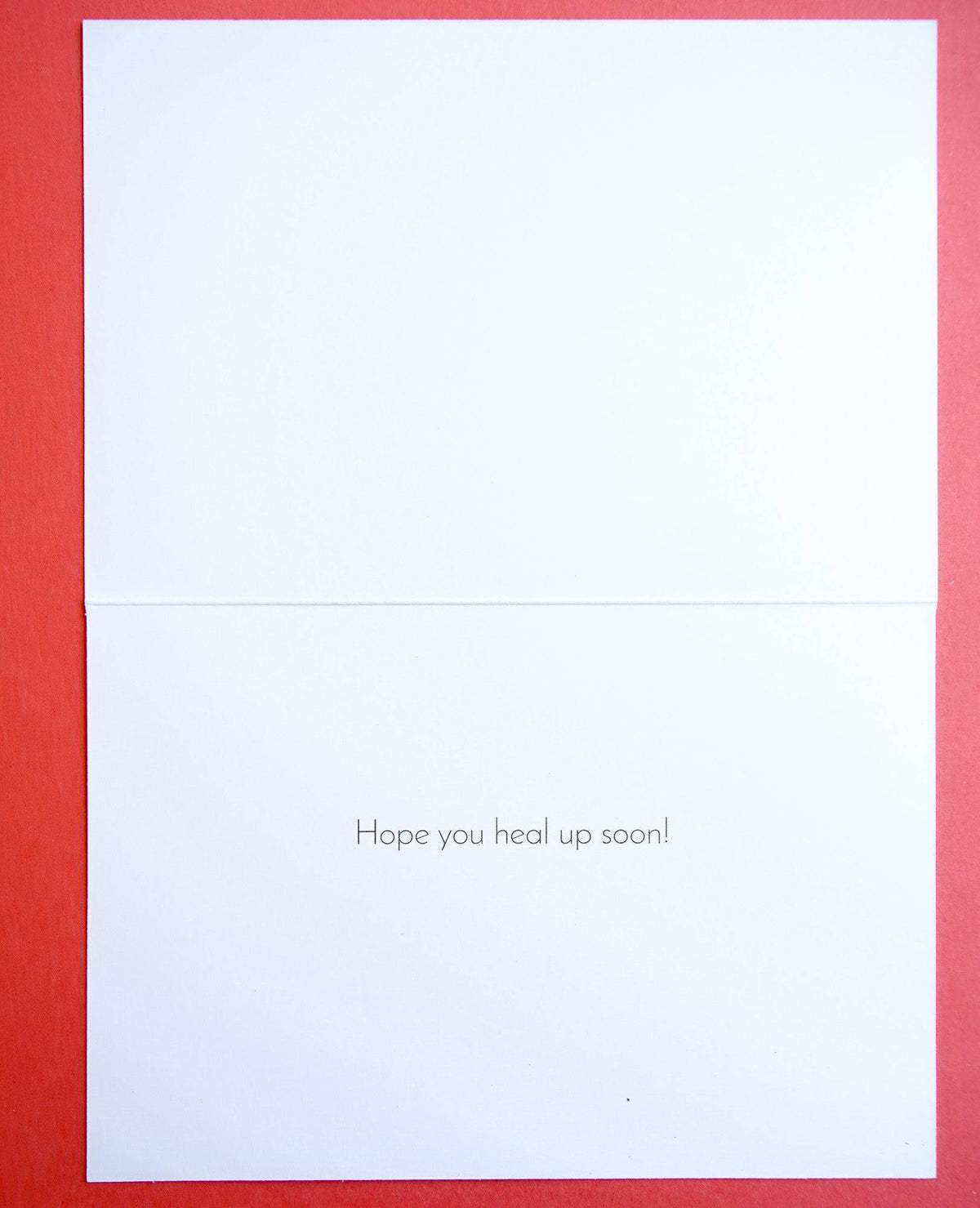 Pictura Bandaged Teddy Bear Get Well Card with cute teddy bear illustration and colorful design for well wishes.