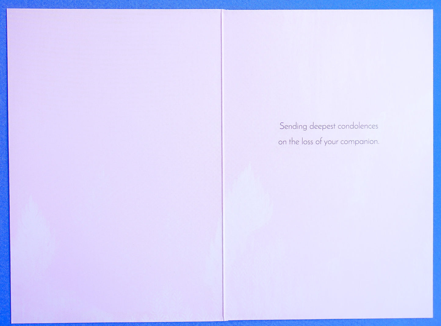 Night Sky Brushstrokes Loss Of Pet Card - Cardmore