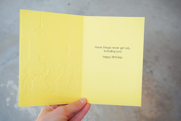 Old Man Pull Finger Fart Dog Birthday Card Eric Decetis 30424 - Cardmore