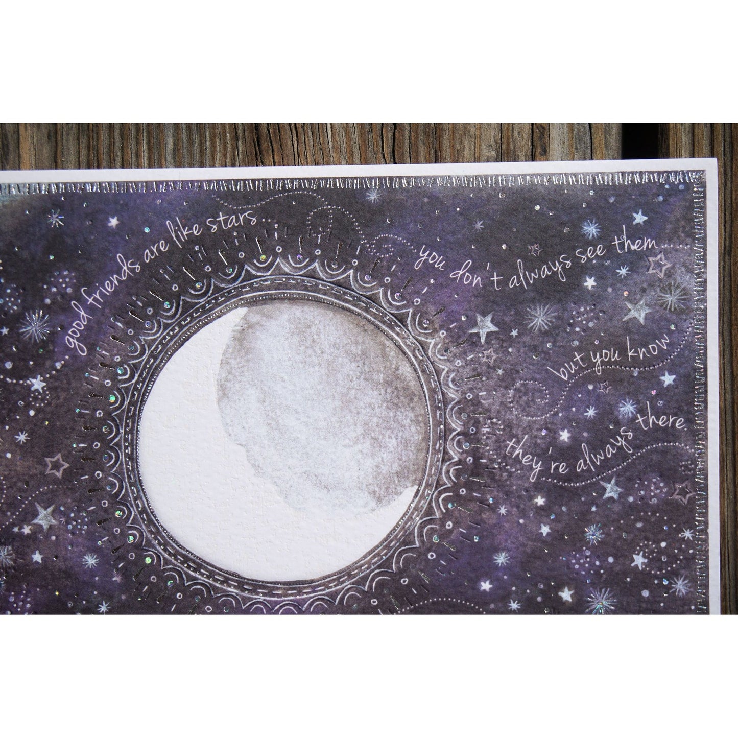Birthday Card Friendship Moon - Cardmore