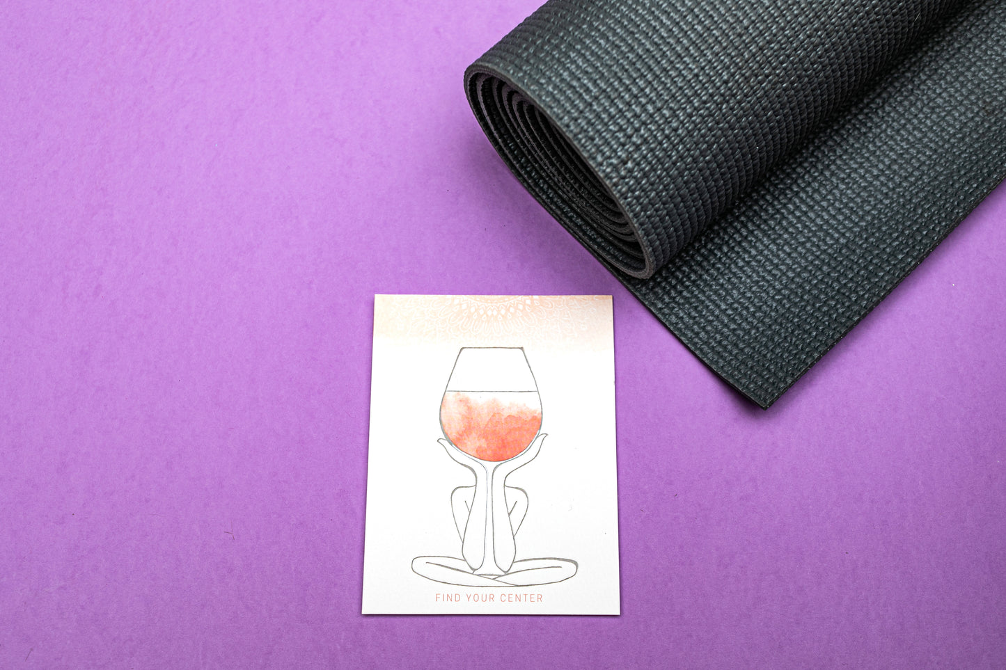 Find your center - Birthday Card - Cardmore