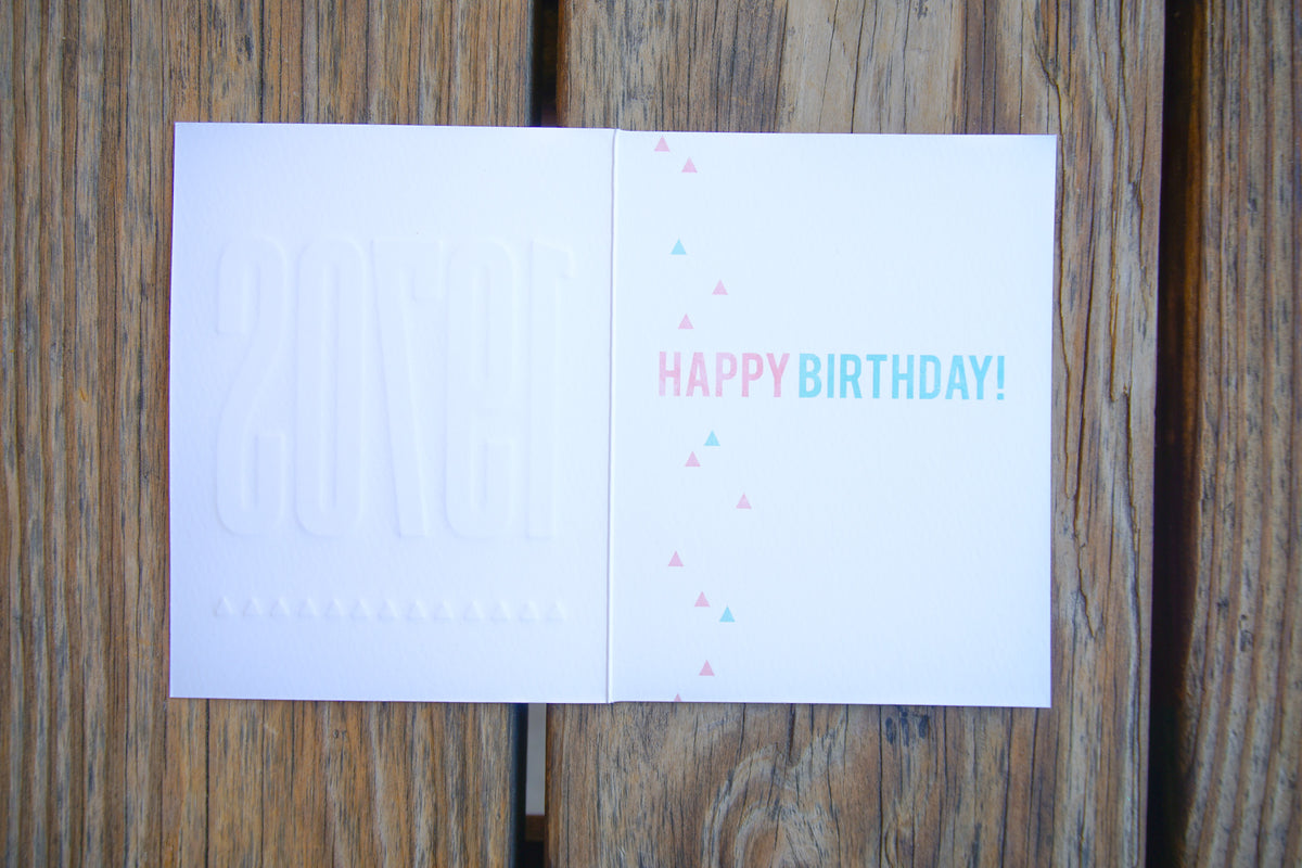 Pictura 1970s From Me To You birthday greeting card with colorful floral design and vintage style artwork.