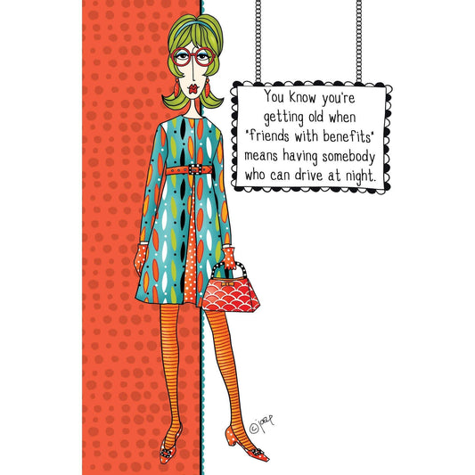 Pictura Dolly Mamas birthday card featuring colorful illustrations, part of the Everyday Cards collection.