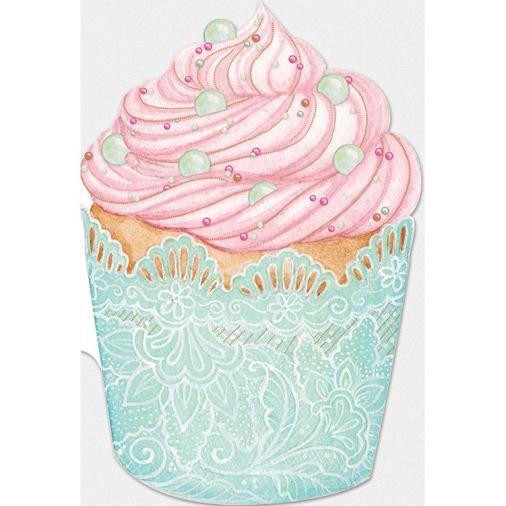 Cupcake Birthday Card Sienna's Garden