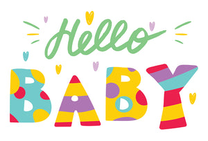 Baby Hello Baby Card
