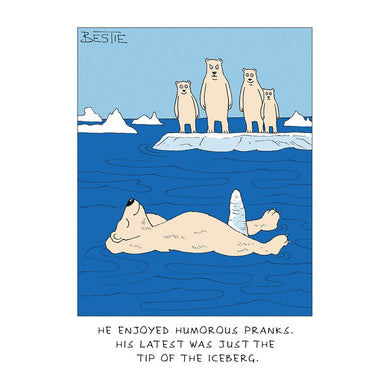 Polar Bears Funny Birthday Card