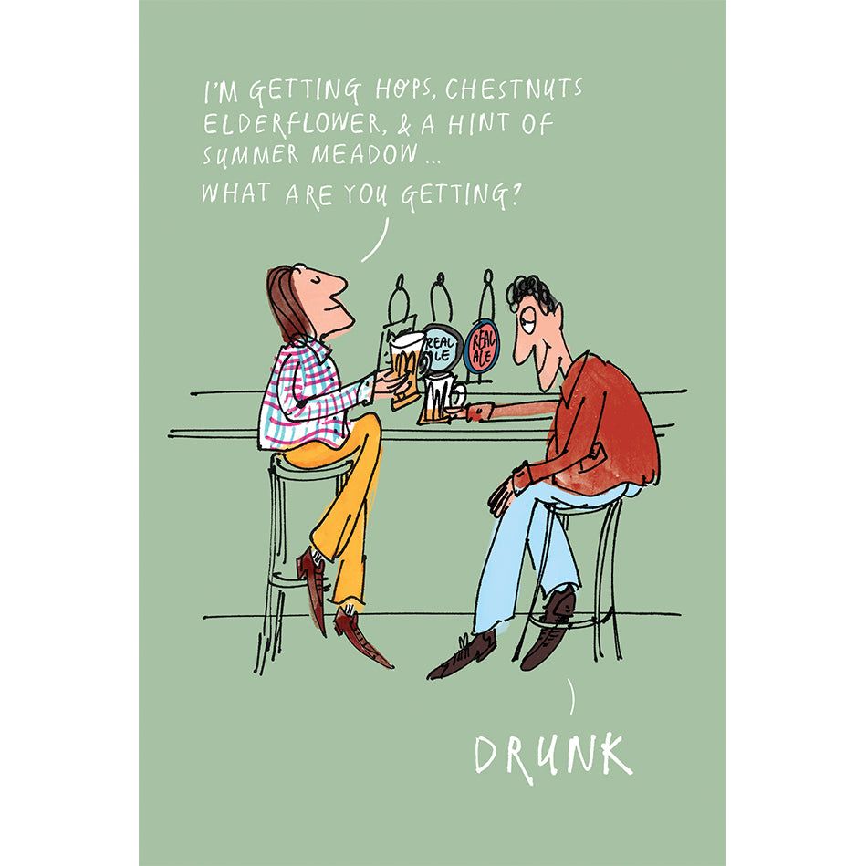 Getting Drunk Funny Birthday Card