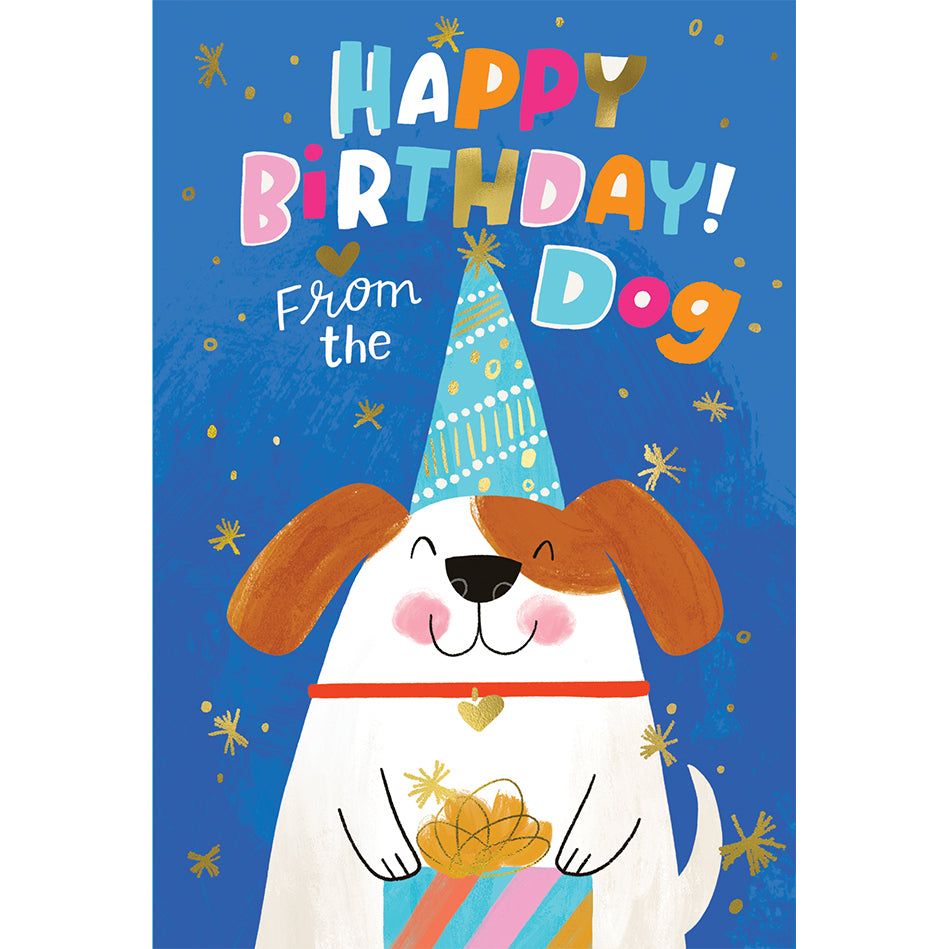 Birthday Pup Birthday Card From The Dog