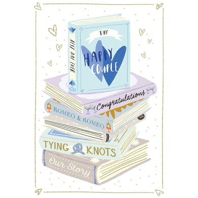 Mr. & Mr. Happy Couple Wedding Card