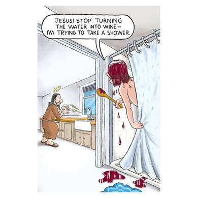 Jesus Shower Anniversary Card