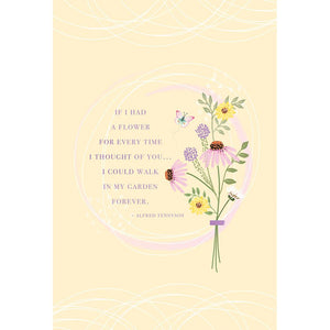 In My Garden Friendship Card Caring Thoughts
