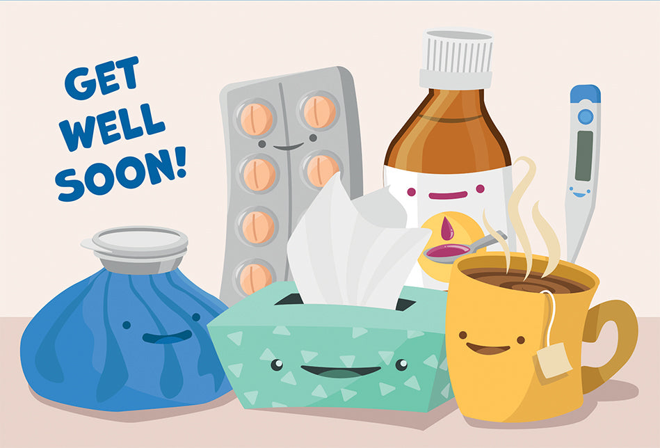 Cute Get Well Get Well Card