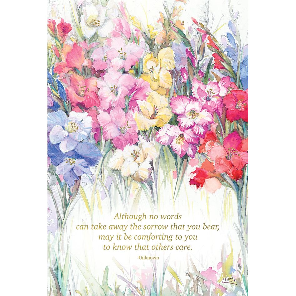 Lilies Sympathy Card Lisi Martin