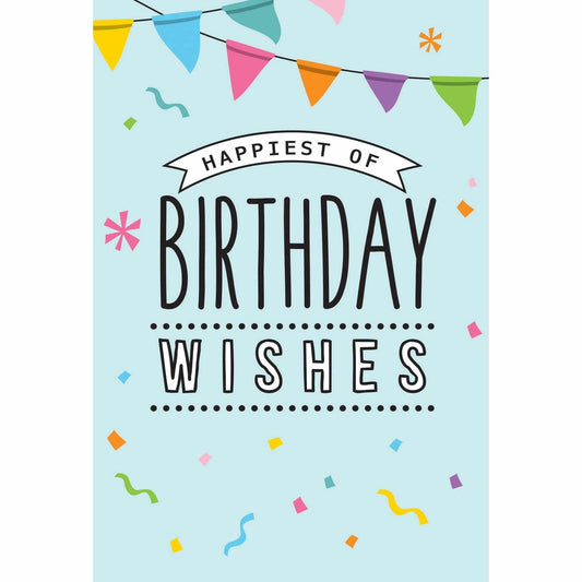 Pictura Happiest Birthday greeting card from Everyday Cards collection, featuring colorful birthday message and cheerful design.