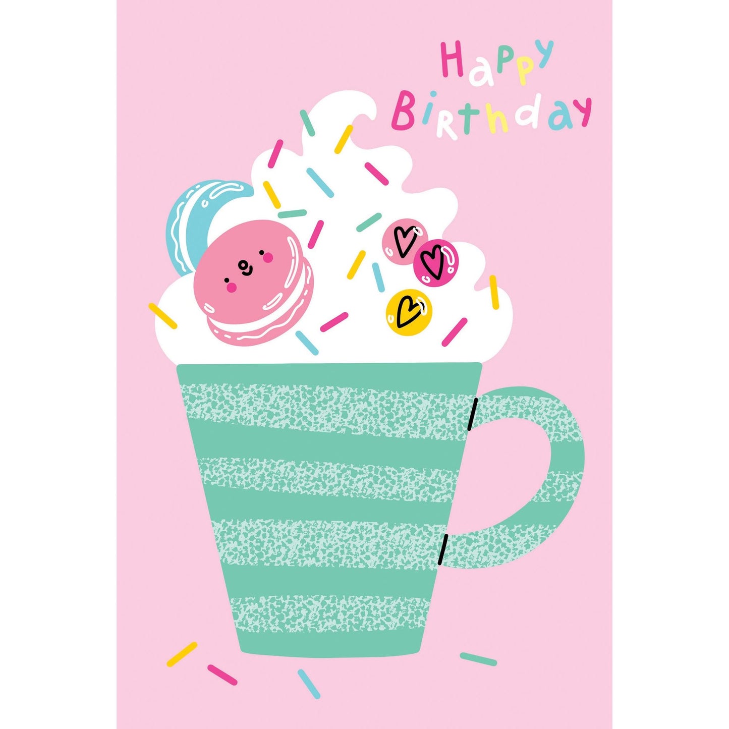 Birthday Lattes Birthday Card