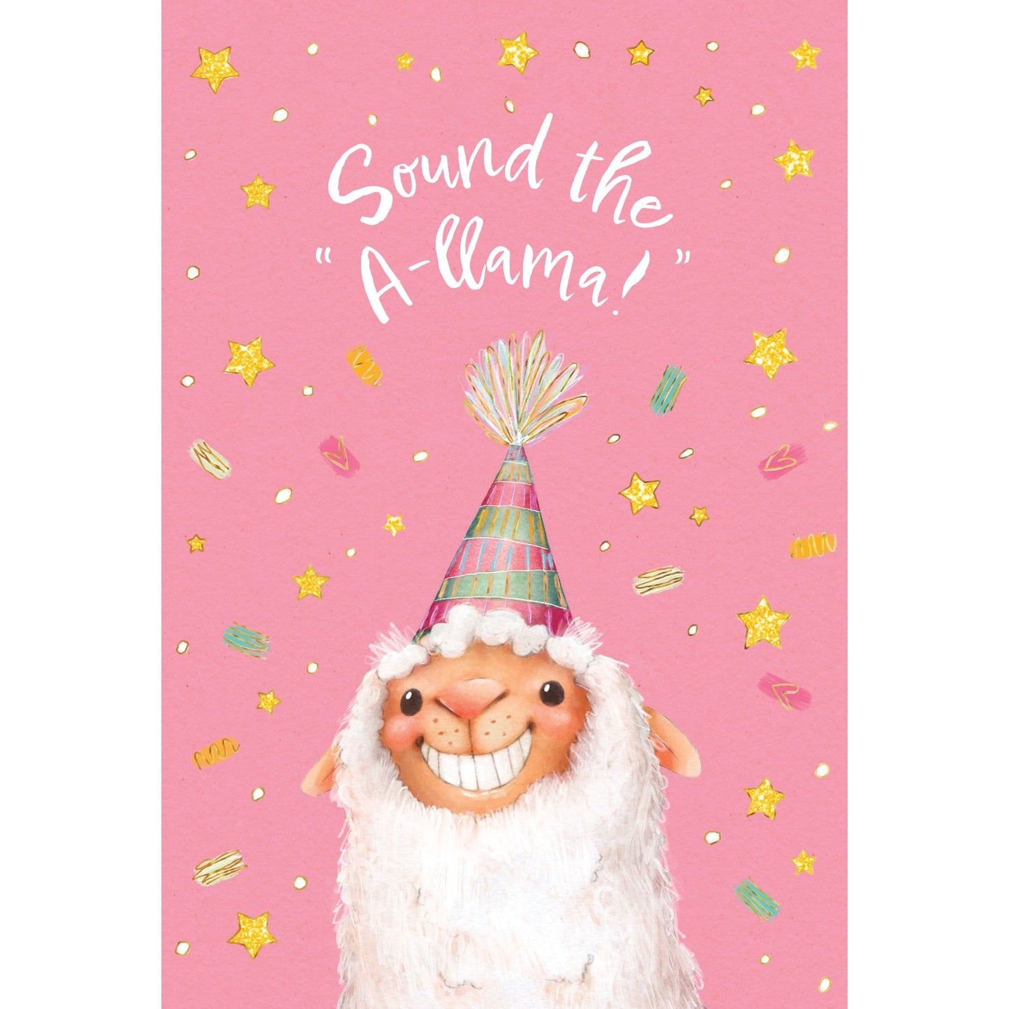 Sound The A-llama Birthday Card