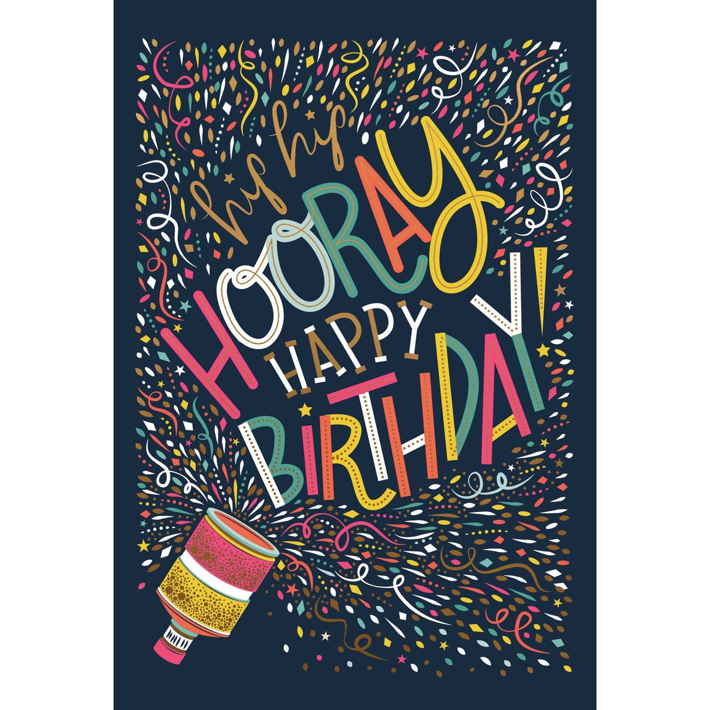 Confetti Popper Birthday Card