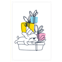 Sleepy Puppy Gifts Birthday Card