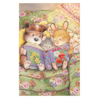 Reading Friends Birthday Card Lisi Martin