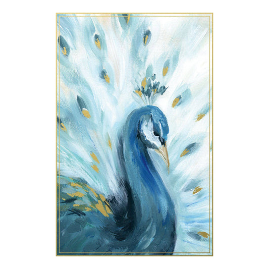 Peacock birthday card by Pictura featuring vibrant peacock illustration on an elegant everyday greeting card.