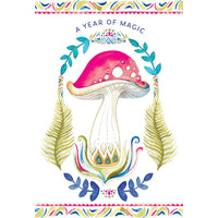 Mushroom Birthday Card