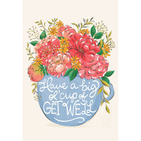 Big Ol' Cup Of Get Well Card