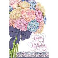 Pictura bouquet birthday card featuring colorful floral design on a cheerful greeting card for special occasions.