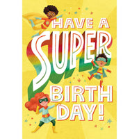 Pictura Super Birthday card featuring colorful birthday-themed design for everyday greeting or celebration.