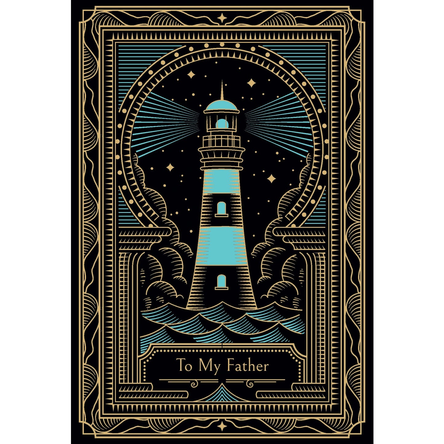 Lighthouse Birthday Card Father