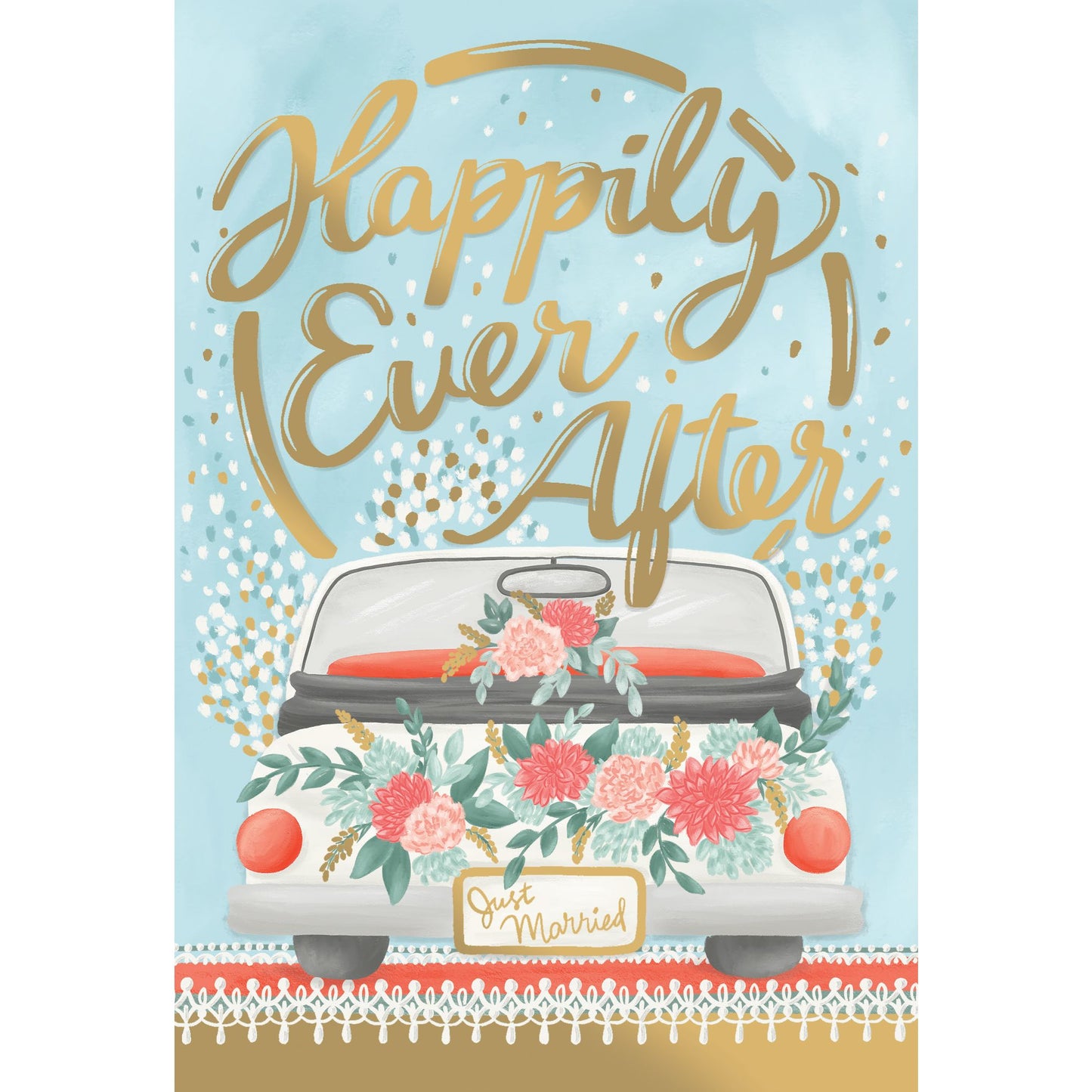 Happily Ever After Wedding Card