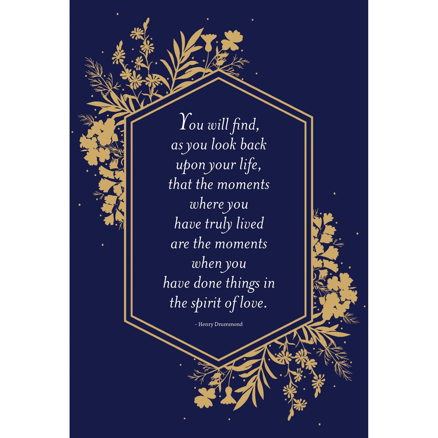 Ornate Frame Wedding Card