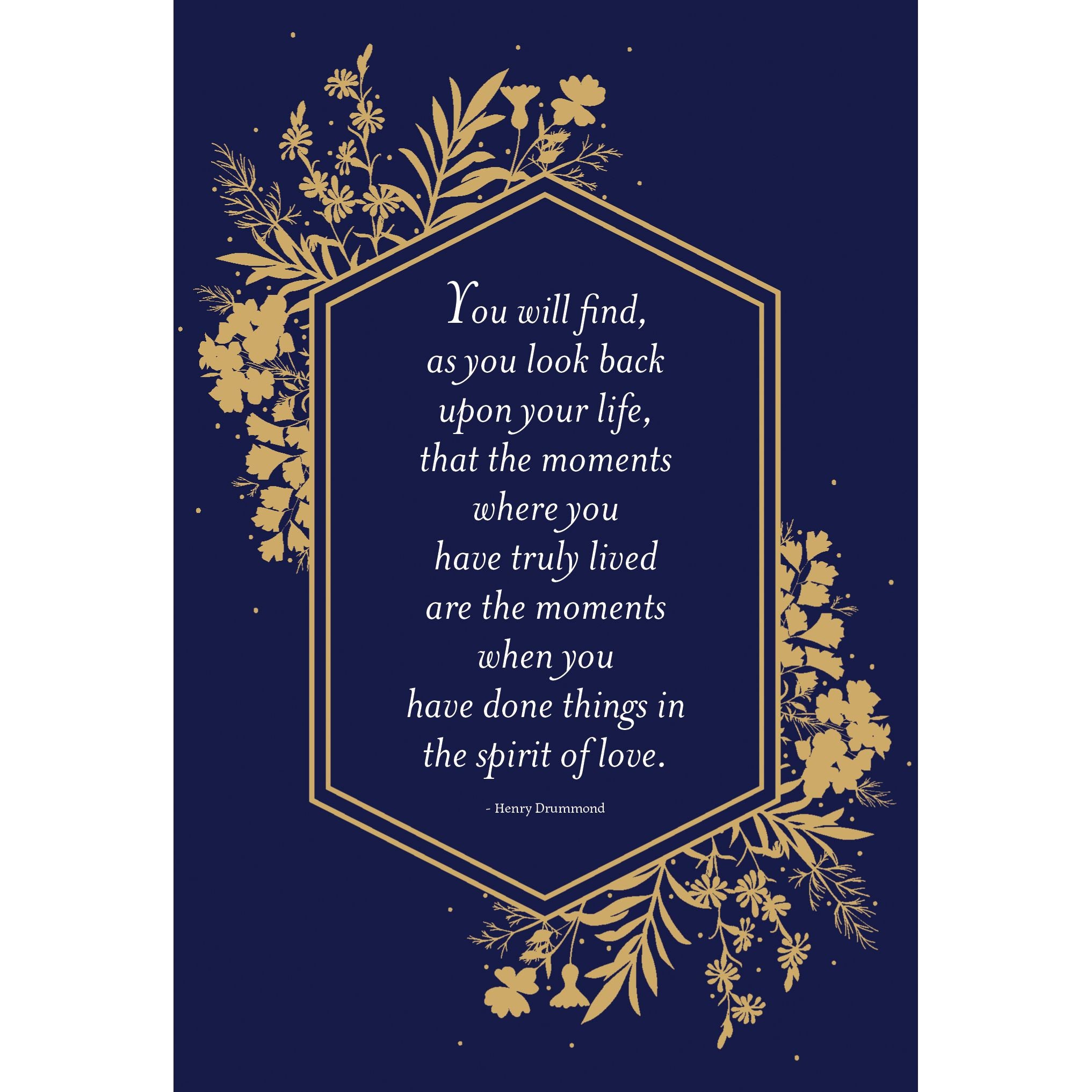 Ornate Frame Wedding Card