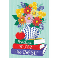 Pictura Best Teacher Thank You Card from the Everyday Cards collection featuring a heartfelt message and colorful design.