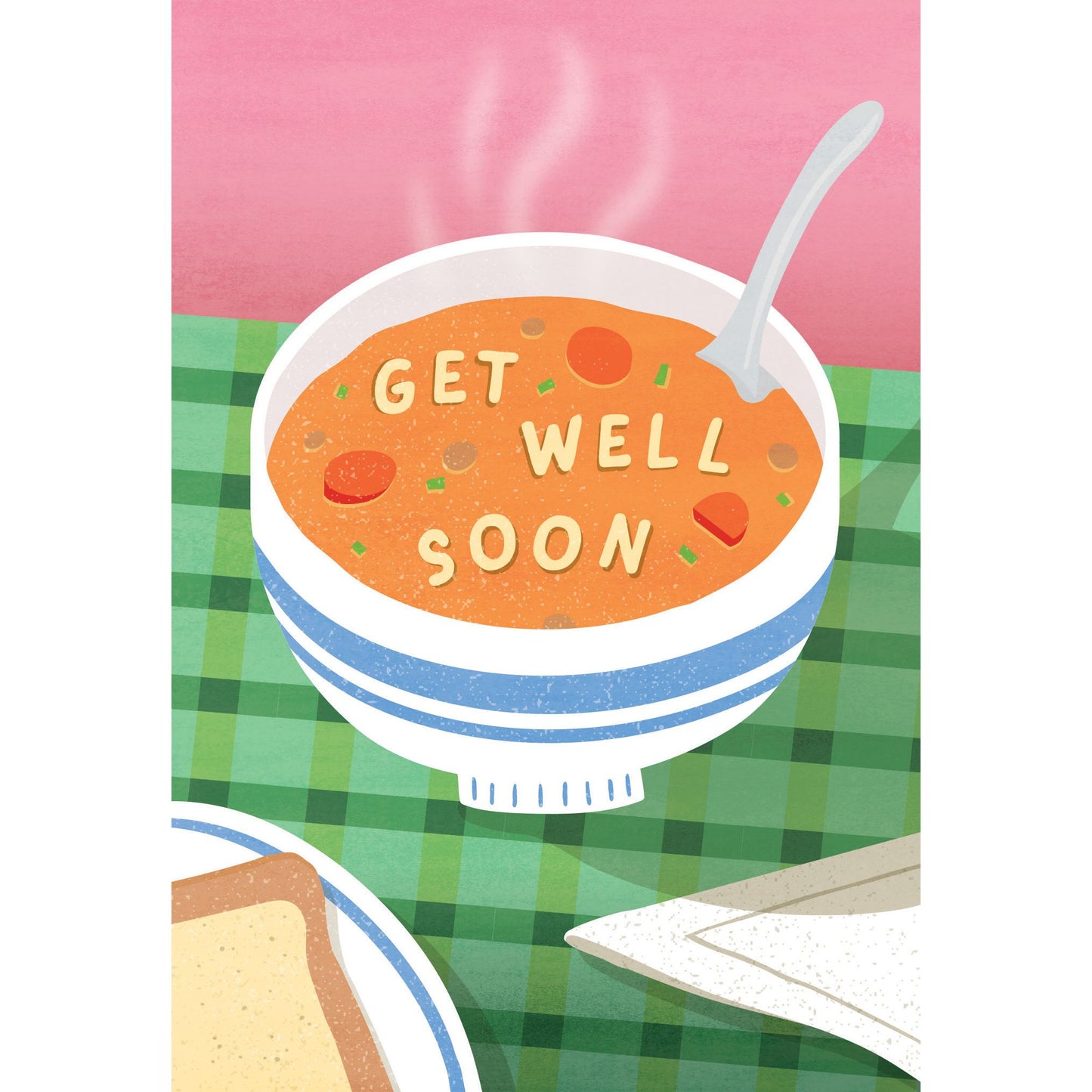 Get Well Soon Soup Get Well Card