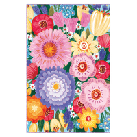 Colorful floral abundance birthday card from Cardmore featuring vibrant flowers and cheerful design, perfect for celebrating.