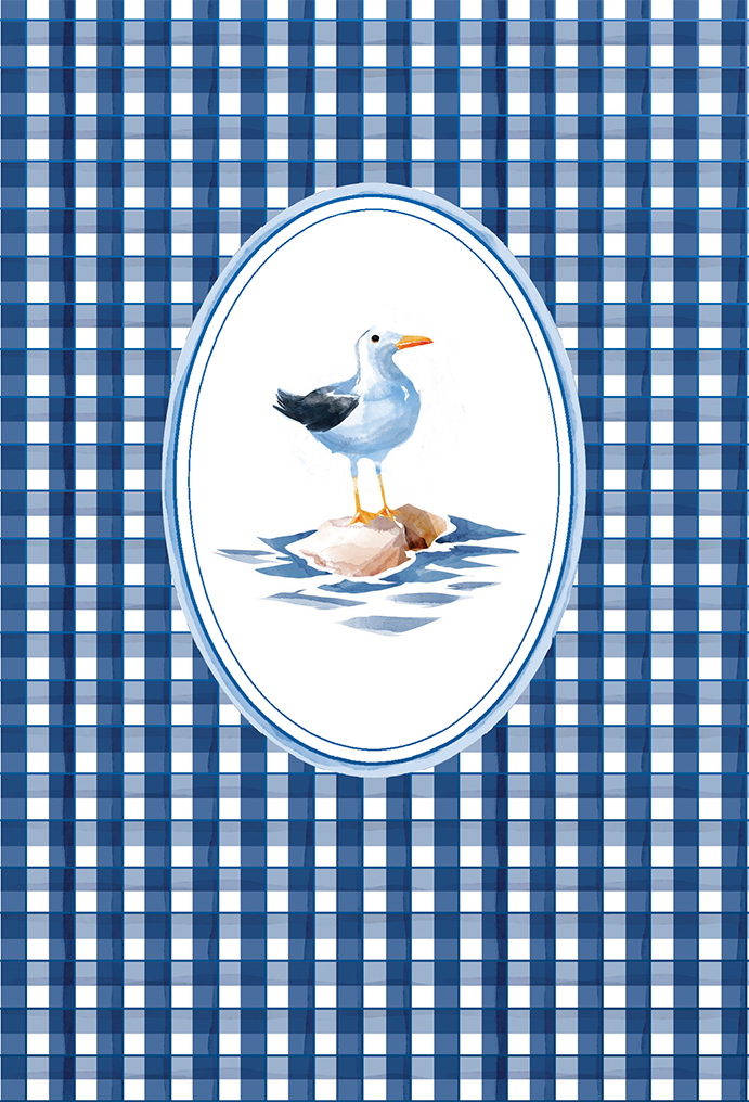 Seagull Blank Note Card
