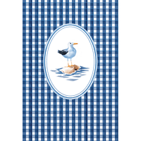 Seagull blank note card from Cardmore's everyday cards collection, featuring a detailed illustration of a seagull on quality paper.
