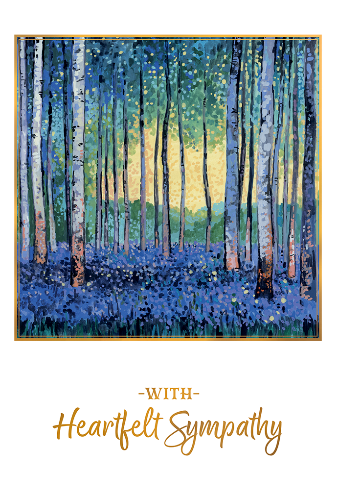 Birch Forest Sympathy Card