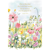 Pictura Garden Vista birthday card featuring floral design and inspirational message for everyday greeting occasions.