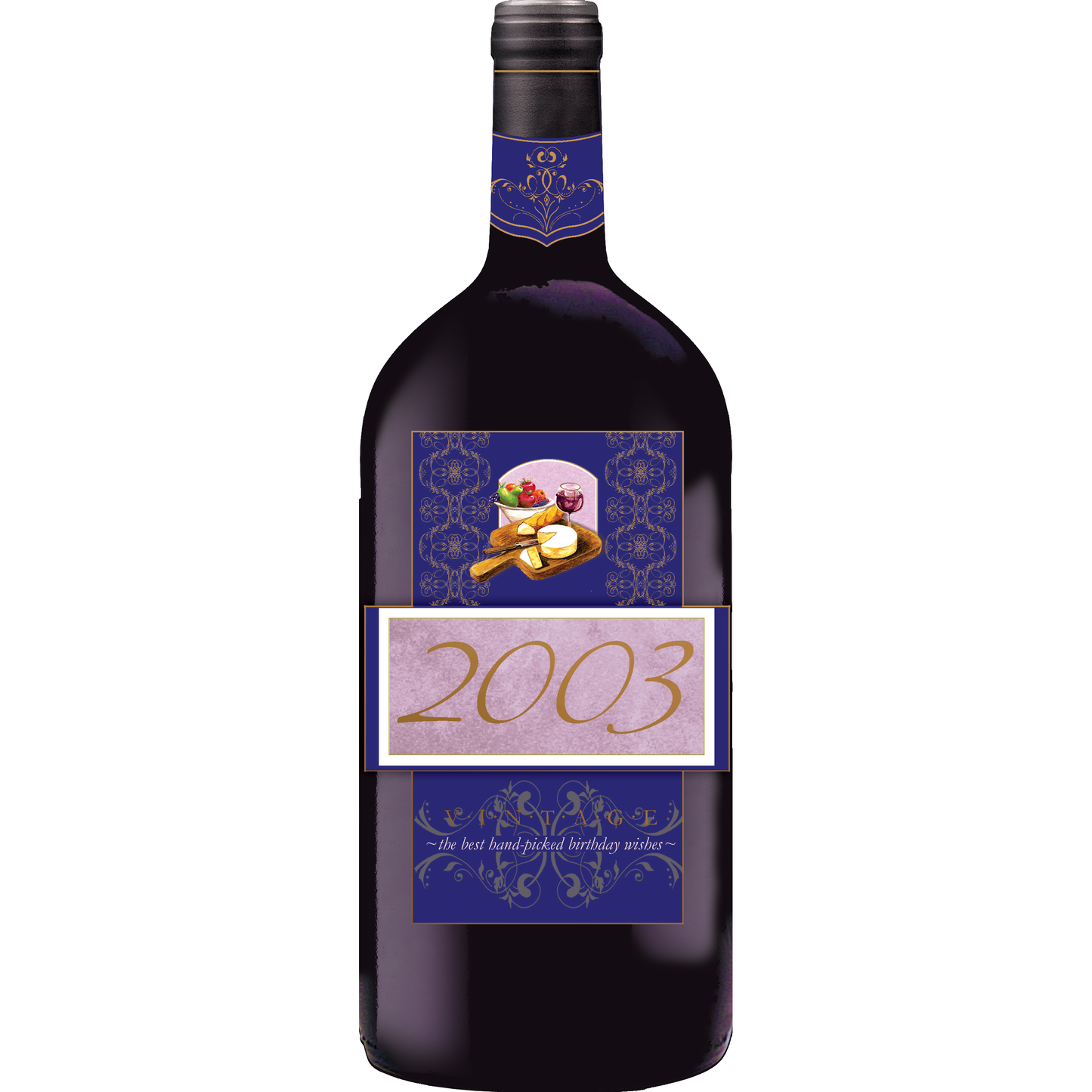 2003 Vintage Year Birthday Wine Bottle Card