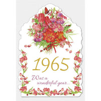 1965 Year Of Birth Birthday Cards