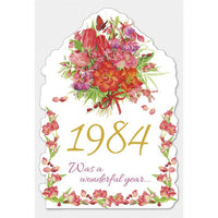 1984 Year Of Birth Birthday Cards
