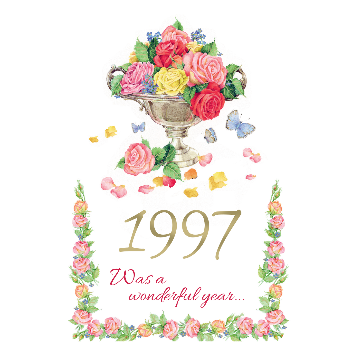 1997 Year Of Birth Birthday Cards