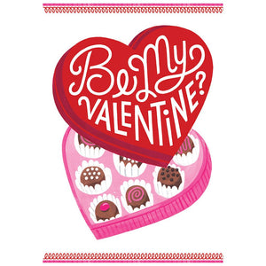 Valentine Candy Box Valentine's Card