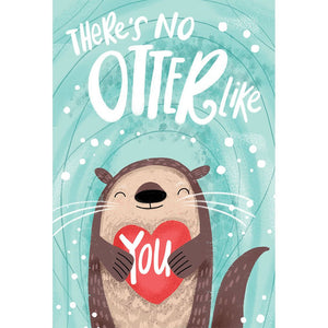 Otter Valentine's Card