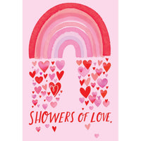 Pictura Be My Valentine Valentine's Day card with romantic heart design and cheerful message on white background.