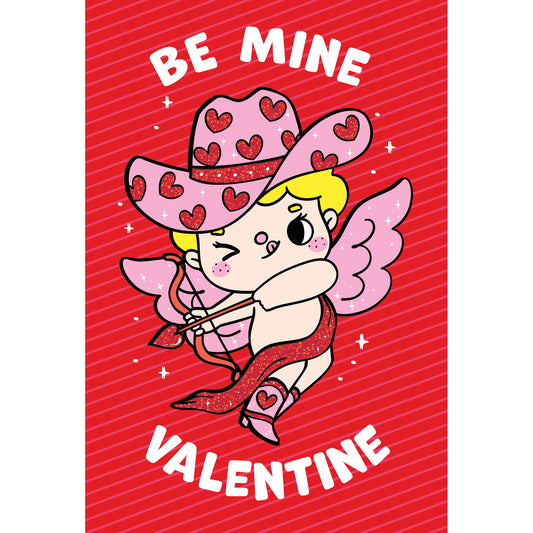 Pictura Cowboy Cupid Valentine's Day card featuring a cowboy cupid design with romantic Western details