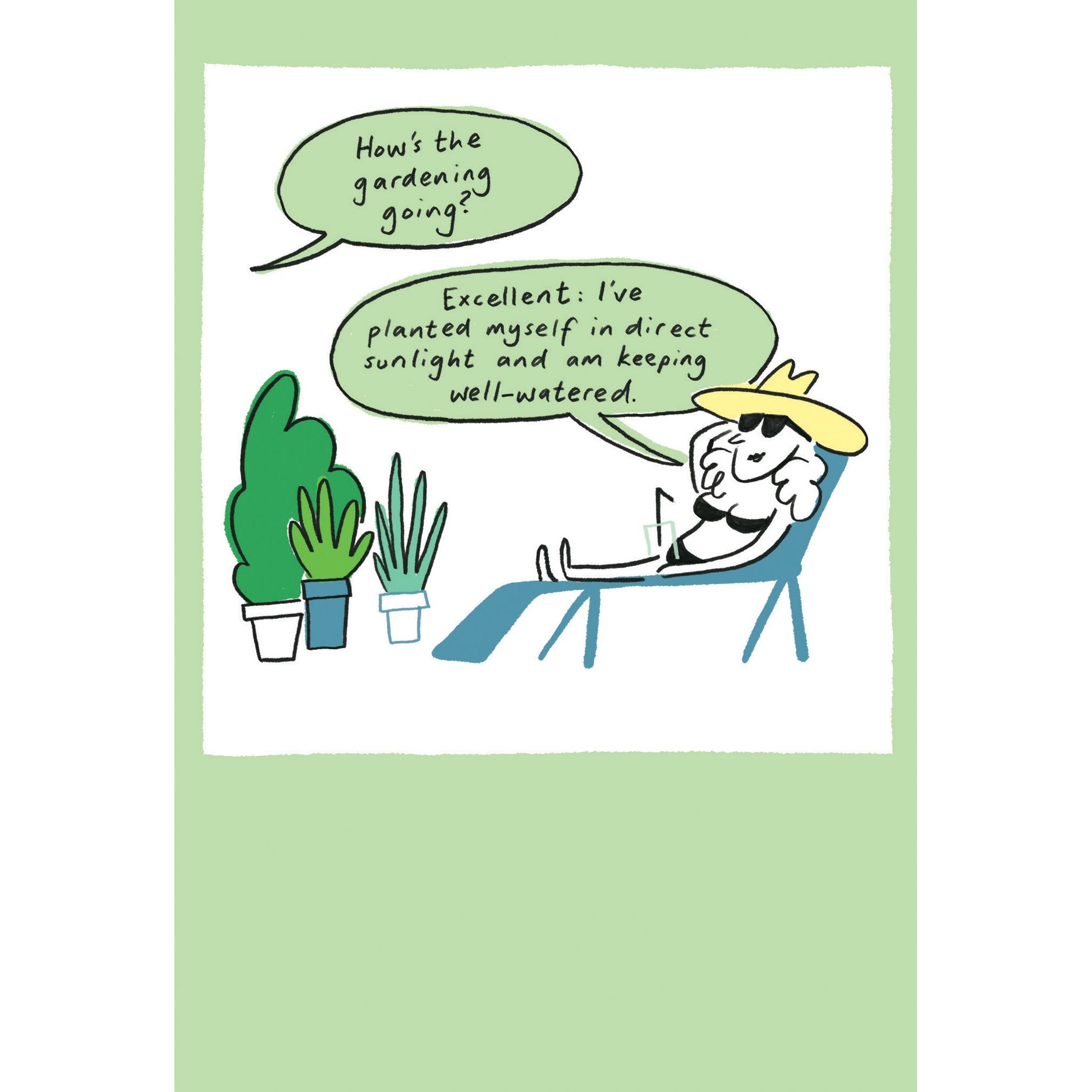 Well Watered Mother's Day Card